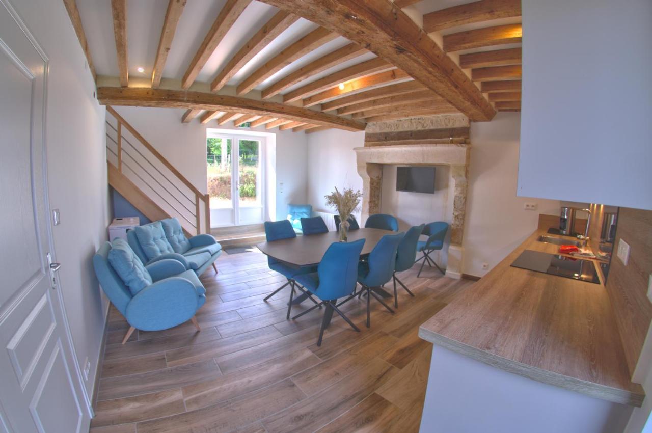 Au Pre Des Acajous Villa Pertheville-Ners ภายนอก รูปภาพ